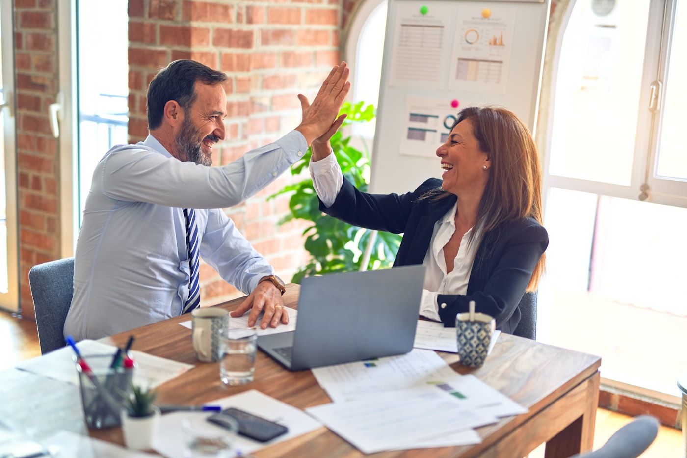 Odoo consultant discussing requirements with a client