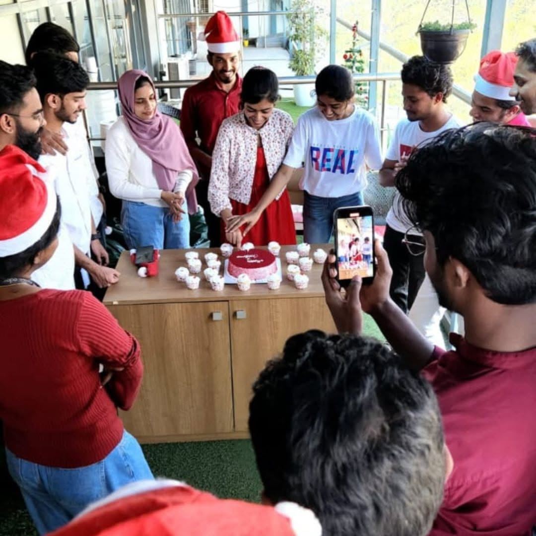 Christmas at the office
